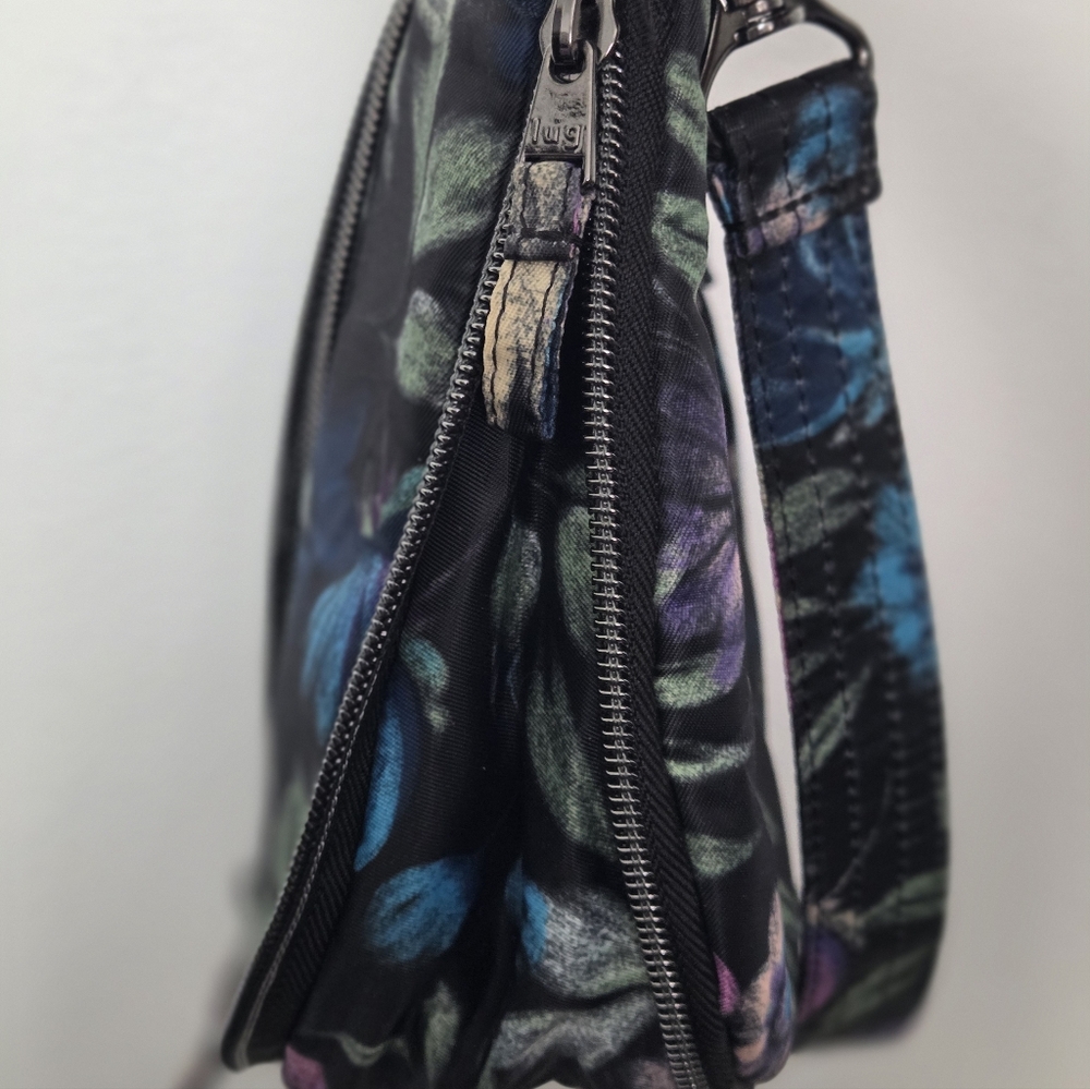 EUC Lug Swivel Convertible Crossbody Bag Bloom Black Floral Print - Picture 7 of 16